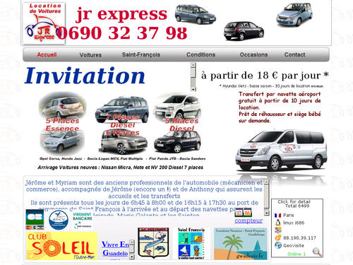 JR Express - Locations de voiture Guadeloupe