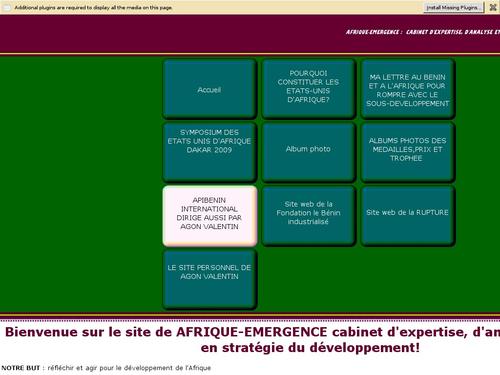 AFRIQUE-EMERGENCE CABINET D'EXPERTISE, D'ANALYSE ET D'ACTION EN STRATEGIE DU DEVELOPPEMENT