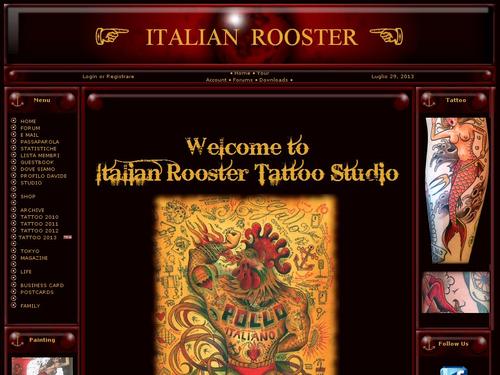 Italian Rooster Tattoo Studio