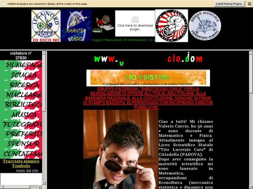 Valerio's Web Site