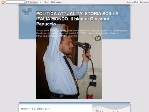 POLITICA ATTUALITA' STORIA SCILLA ITALIA MONDO. Il blog di Giovanni Panuccio