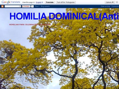 HOMILIA DOMINICAL