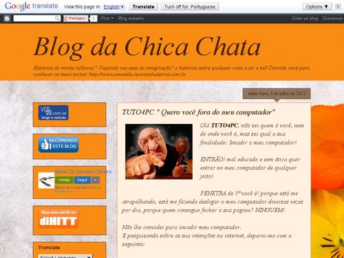 Blog da Chica Chata