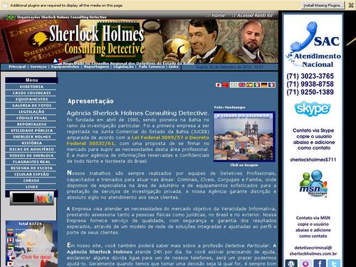 Agência Sherlock Holmes Investigações Particulares e Perícias Ltda