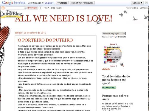 All we need is love!