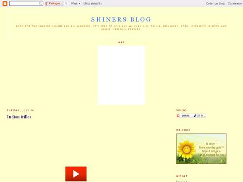 Shiners Blog