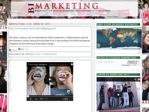BiMarketing - Blog de Marketing da UBI