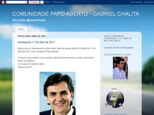 COMUNIDADE PAPO ABERTO - GABRIEL CHALITA