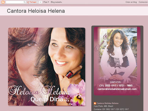 Blog da Cantora Heloisa Helena 