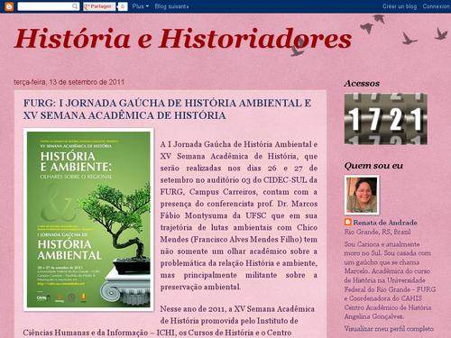 História e Historiadores