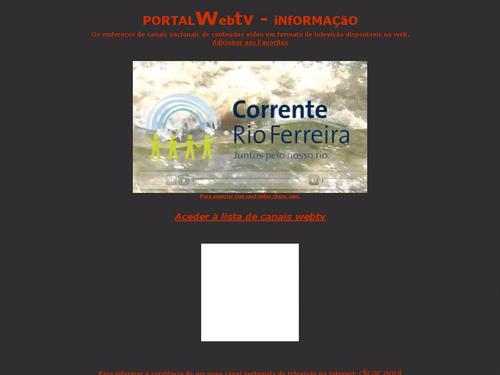 Portal WebTV 100% Nacional - Portugal