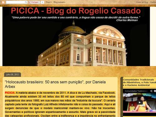 PICICA - Blog do Rogelio Casado