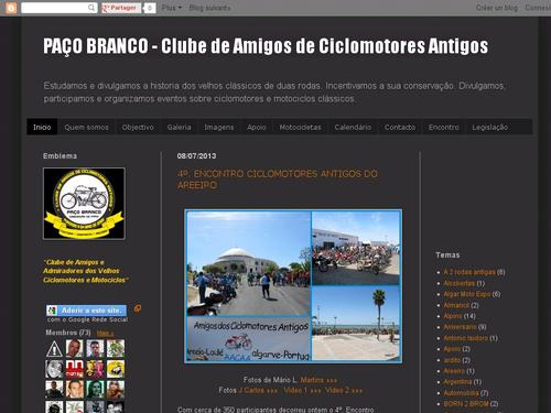 PAÇO BRANCO- Clube de Amigos Ciclomotores Antigos
