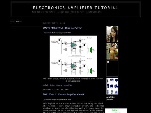 electronics-amplifier tutorial