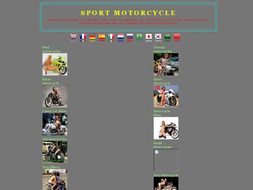 sport motorcycle