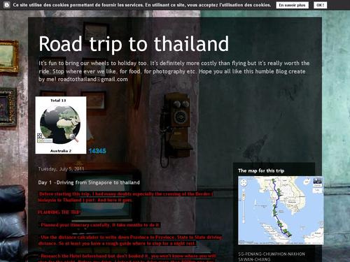 Road trip to Thailand