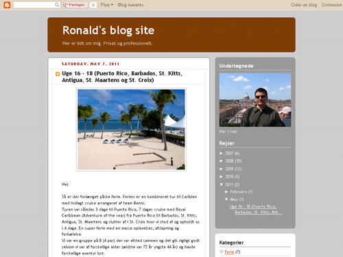 Ronald's blog