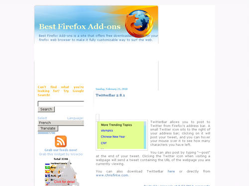Best Firefox Add-ons