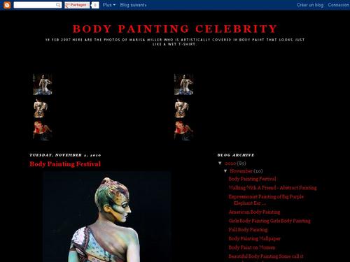 Body Painting Celebrity 