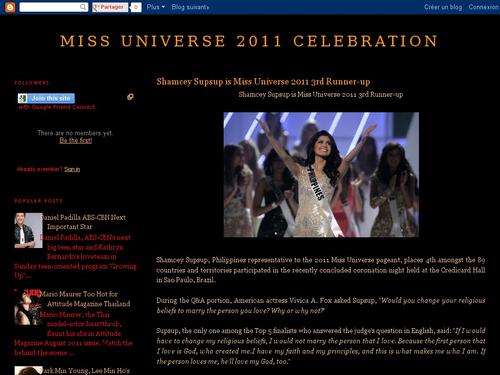 miss universe 2011 celebration