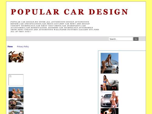 Popular Car Design