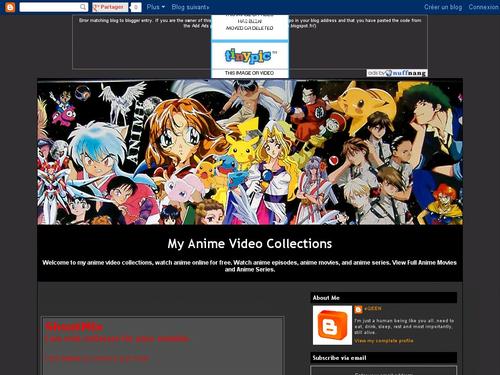 My Anime Video Collections 
