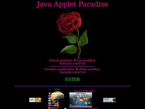 Java Applet Paradise