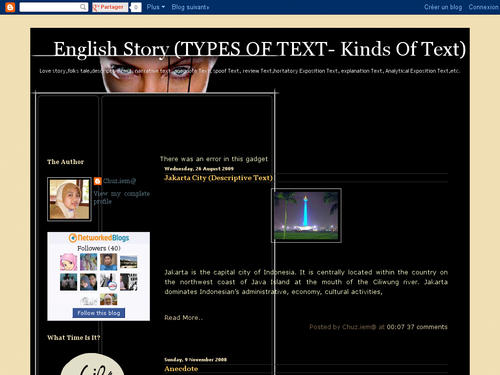 English Story (Type of text-Kinds of text)