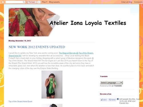 Atelier Iona Loyola Textile Arts