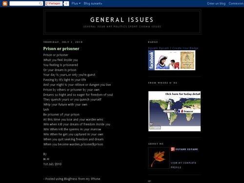 general issue