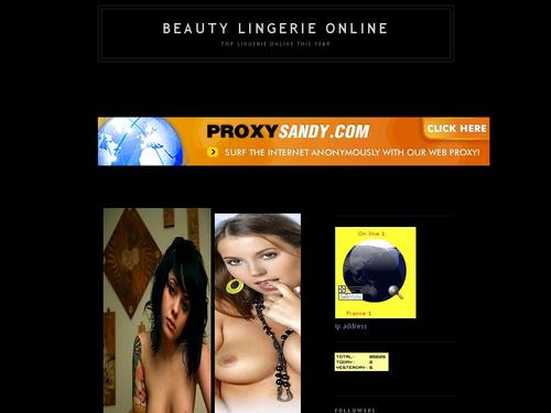 Beauty Lingerie Online