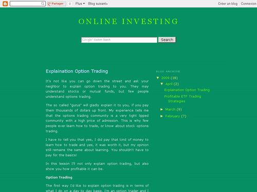 online investing