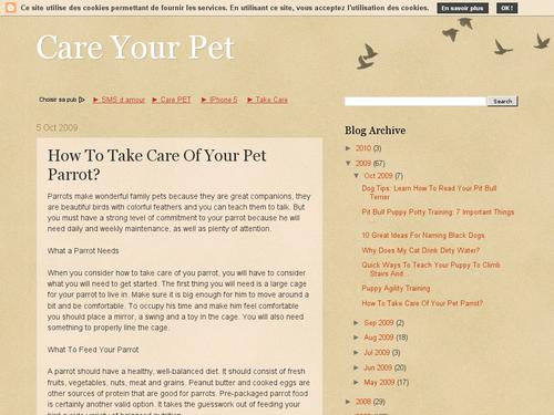 Care your pet
