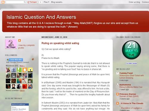 Islamic Question and Answers
