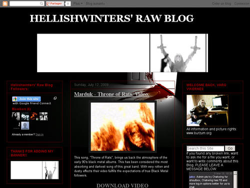 Helliswinters' Raw Blog