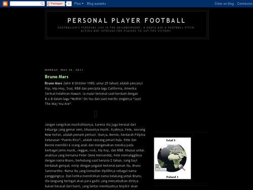 personal player football