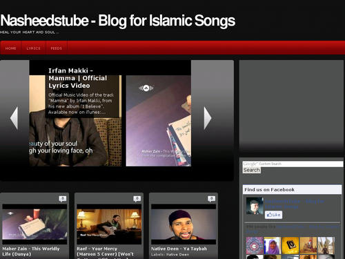 Blog for Islamic song