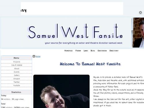 Samuel West Fansite