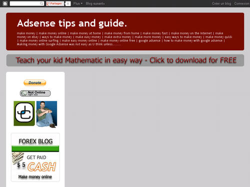 adsense tips and guide