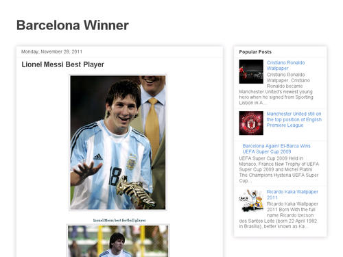 Barcelona Winner 