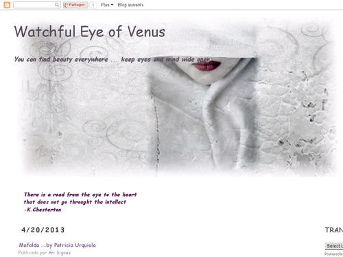 Watchul eyes of Venus