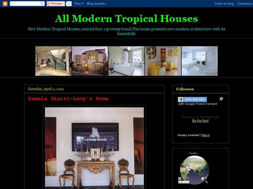 All Modern Tropical Houses