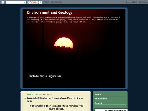 Environmemnt and Geology