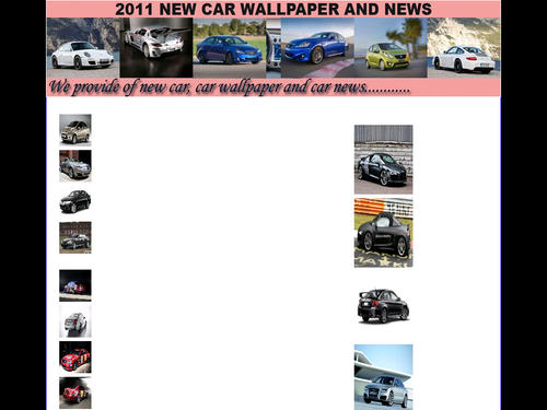 2011 New Car Wallpaper and News 
