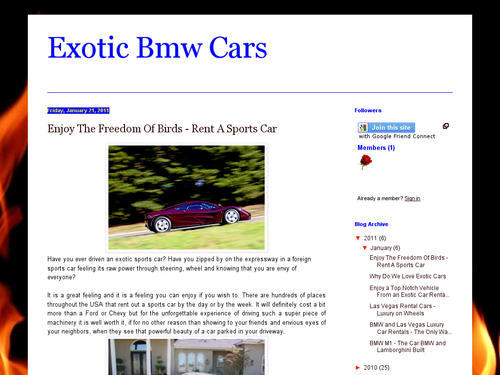 Exotic Bmw Cars