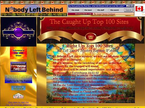 The Caught Up Top 100 Sites