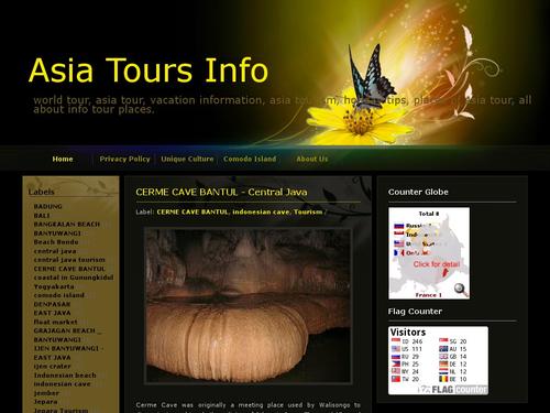 asia tour info
