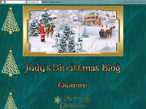 Judy's Christmas Blog