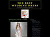 The best wedding dress