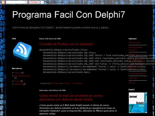 Programa Facil Con Delphi7